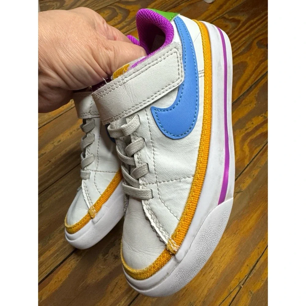 Nike Court Legacy Multi Colored Sneakers Size 10.5C